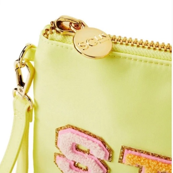 Stoney Clover Lane & Target yellow “stuff” patch pouch - Picture 3 of 7